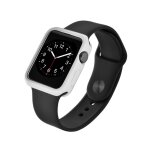 Coque souple devia pour apple watch 42 mm coloris blanc