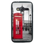 Coque souple en gel pour samsung galaxy trend 2 lite avec impression cabine tél Coque souple en gel pour samsung galaxy trend 2 lite avec impression cabine tél