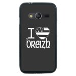 Coque souple en gel pour samsung galaxy trend 2 lite avec impression drapeau bre