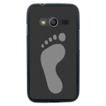Coque souple en gel pour samsung galaxy trend 2 lite avec impression empreinte d