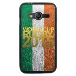 Coque souple en gel pour samsung galaxy trend 2 lite avec impression logo rugby