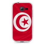 Coque souple en gel transparente pour galaxy trend lite avec impression motifs d