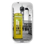Coque souple en gel transparente pour galaxy trend lite avec impression motifs c