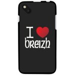 Coque souple en gel pour wiko sunset 2 avec impression motifs coeur rouge i love
