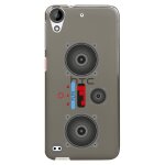 Coque souple pour htc desire 530 avec impression motifs lecteur mp3
