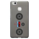 Coque souple pour huawei ascend p9 - lite avec impression motifs lecteur mp3