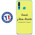 Coque souple pour huawei p smart (2019) avec impression motifs avant, j'tais c