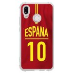 Coque souple pour huawei p20 lite avec impression motifs maillot de football esp
