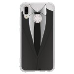 Coque souple pour huawei p20 lite avec impression motifs smoking