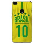 Coque souple pour huawei p8 lite 2017 avec impression motifs maillot de football