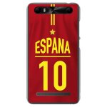 Coque souple pour konrow just5 avec impression motifs maillot de football espagn
