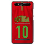 Coque souple pour konrow just5 avec impression motifs maillot de football portug
