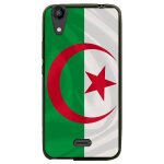 Coque souple pour lg bello ii avec impression motifs drapeau de l'alg�rie