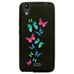 Coque souple pour lg bello ii avec impression motifs papillons color�s