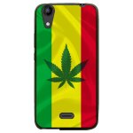 Coque souple pour lg bello ii avec impression motifs rasta