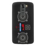 Coque souple pour lg k7 avec impression motifs lecteur mp3