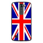 Coque souple pour lg k7 avec impression motifs union jack