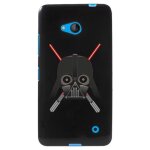 Coque souple pour microsoft lumia 640 avec impression motifs dark et sabres lase