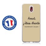 Coque souple pour nokia 3 - 1 avec impression motifs avant, j'tais chiante taupe