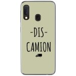 Coque souple pour samsung galaxy a20e avec impression motifs dis camion vert