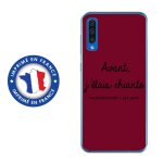 Coque souple pour samsung galaxy a50 avec impression motifs avant, j'tais chia