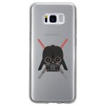 Coque souple pour samsung galaxy s8 avec impression motifs dark et sabres lasers