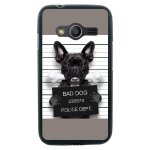 Coque souple pour samsung galaxy trend 2 lite g318h avec impression motifs bulld