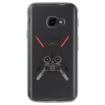 Coque souple pour samsung galaxy xcover 4 avec impression motifs dark et sabres