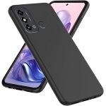 Coque souple en silicone antichoc pour zte blade a53 - bumper protecteur durable, noir