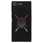 Coque souple pour sony xperia xz premium avec impression motifs dark et sabres l