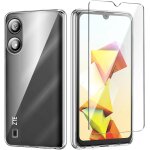 Coque souple tpu transparente ultra - fine pour zte blade a33s (6, 3 ) + 1 verre tremp protecteur d'cran ...