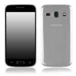 Coque souple ultra fine fitty coloris transparent pour galaxy core plus g3500
