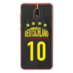Coque souple pour wiko lenny 5 avec impression motifs maillot de football allema