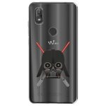 Coque souple pour wiko view 2 avec impression motifs dark et sabres lasers