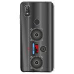 Coque souple pour wiko view 2 avec impression motifs lecteur mp3