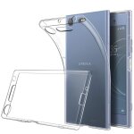 Coque souple pour xperia xz1 - compact transparent