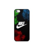 Coque de t�l�phone - coque en folie - compatible iphone 5 / 5s / se 2017 nike virgule sport air force ...