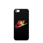 Coque de t�l�phone - coque en folie - compatible iphone 5 / 5s / se 2017 nike virgule sport air force ...