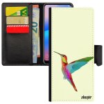 Coque telephone galaxy note 20 ultra rabat colibri fleurs cover floral de protection animaux caoutchouc ...
