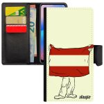 Coque telephone pour honor 9 simili cuir a rabat drapeau autriche autrichien coupe d'europe jeux olympiques ...