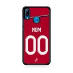 Coque de t�l�phone pour huawei p smart 2019 maillot de football de lille domicile personnalisable ronaldo ...