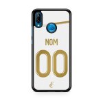 Coque de t�l�phone pour huawei p smart 2019 maillot de football de nice ext�rieur personnalisable ronaldo ...