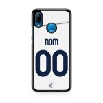 Coque de t�l�phone pour huawei p20 lite maillot de football de naples napoli ext�rieur personnalisable ...