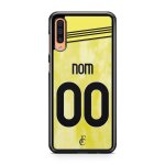 Coque de t�l�phone pour huawei p30 maillot de football de juventusentus de turin ext�rieur personnalisable ...