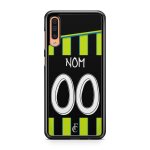 Coque de t�l�phone pour huawei p30 maillot de football de manchester city ext�rieur personnalisable ronaldo ...