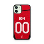Coque de t�l�phone pour iphone 11 pro max maillot de football de rennes domicile personnalisable ronaldo ...