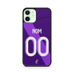 Coque de t�l�phone pour iphone 12 pro max maillot de football de toulouse domicile personnalisable ronaldo ...