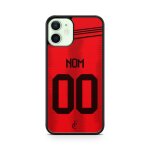 Coque de t�l�phone pour iphone 15 pro maillot de football de bayern munich domicile personnalisable ronaldo ...