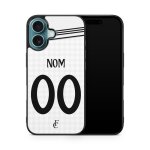Coque de t�l�phone pour iphone 16 plus maillot de football de real madrid domicile personnalisable ronaldo ...