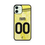 Coque de t�l�phone pour iphone 16 pro max maillot de football de juventusentus de turin ext�rieur personnalisa ...